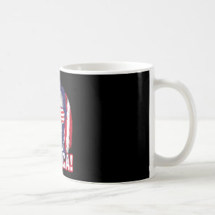 Abe lincoln merica funny 4th of july usa patriotic coffee mug