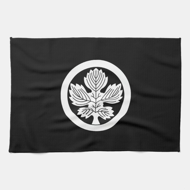 Abe no Kaji no Ha Kitchen Towel (Horizontal)