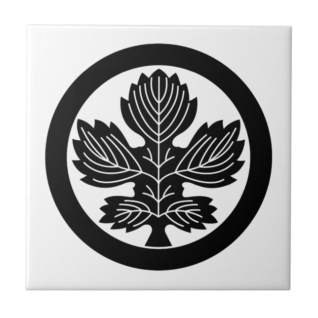 Abe paper mulberry tile (Front)