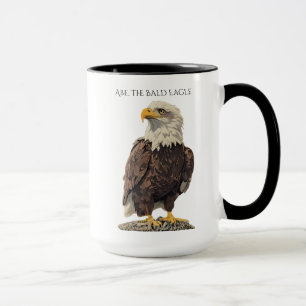 Abe the Bald Eagle Mug