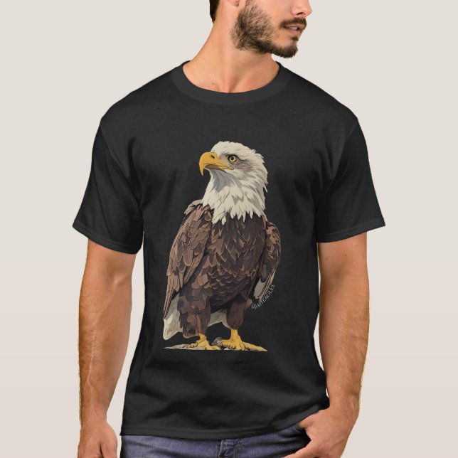 Abe the Bald Eagle T-shirt (Front)