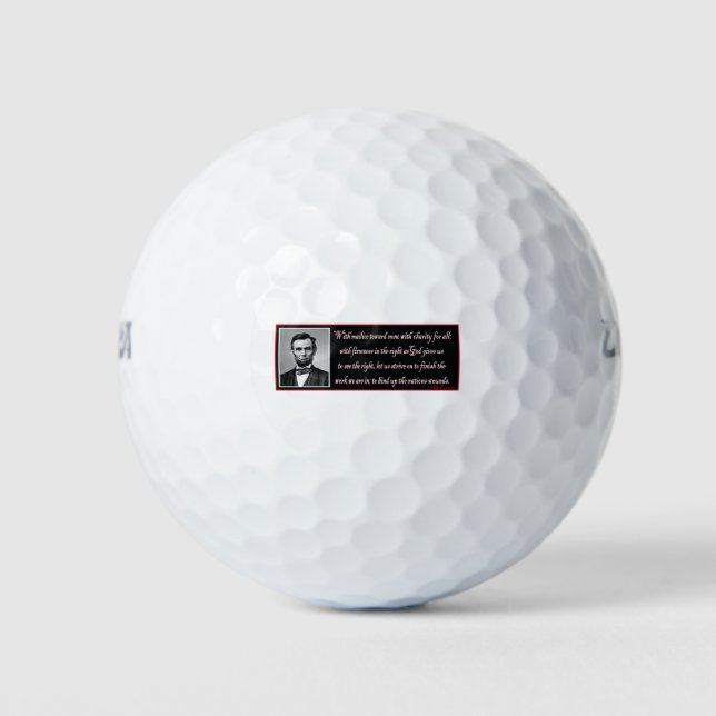 Abe-With-Mailce-Toward-None Golf Balls (Front)