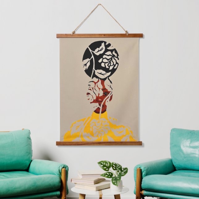 Abeba Hanging Tapestry (Living Room)