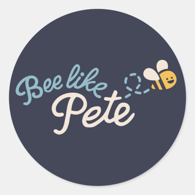 Abeille Comme Sticker Pete (Devant)
