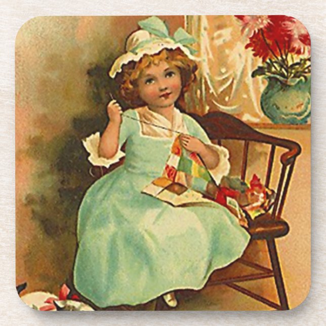 Abeille piquante de dessous de verre de mains (Devant)