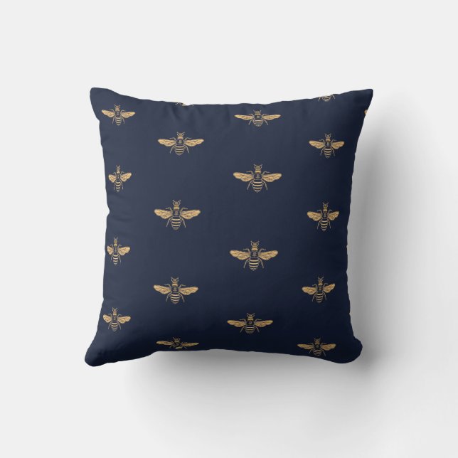 Abeille Royale Throw Cushion - Abe 002 (Back)