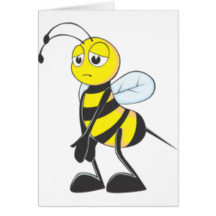 Abeille triste