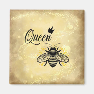 Abeille-utify Your Celebration; Queen Bee Magnet