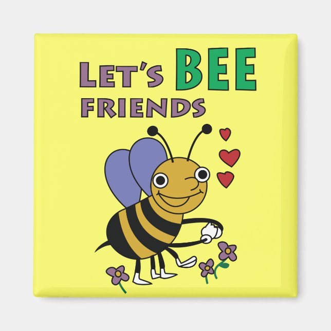 Abeilles, aimants (Devant)