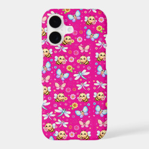 Abeilles, libellules et papillons Kawaii Art