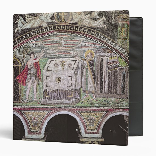 Abel and Melchisedech offering at the Altar Binder (Front/Inside)