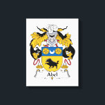 Abel Family Crest Canvas Print<br><div class="desc">Abel Coat Of Arms</div>