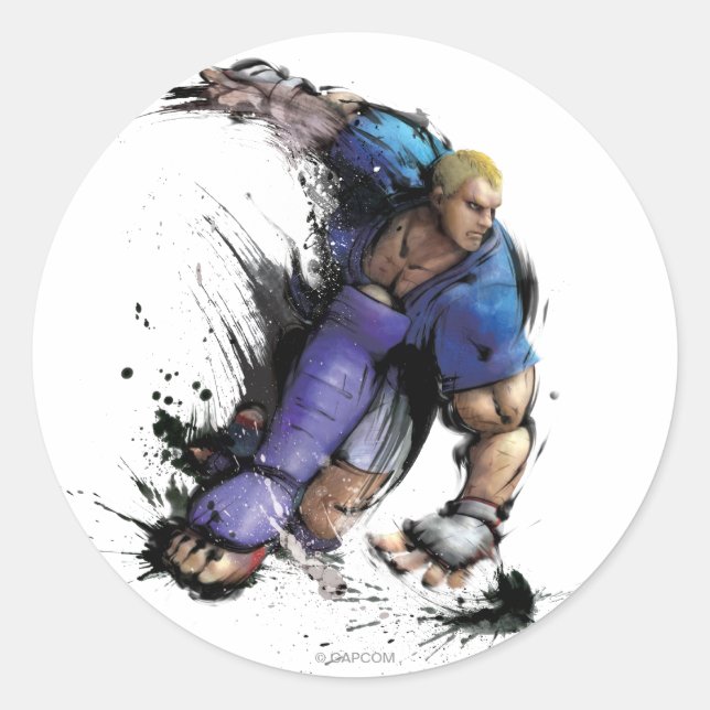 Abel Landing Classic Round Sticker (Front)