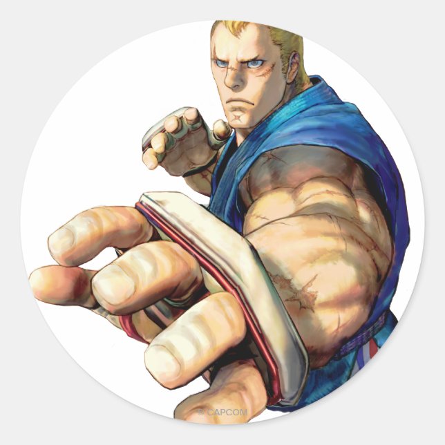 Abel Stance Classic Round Sticker (Front)