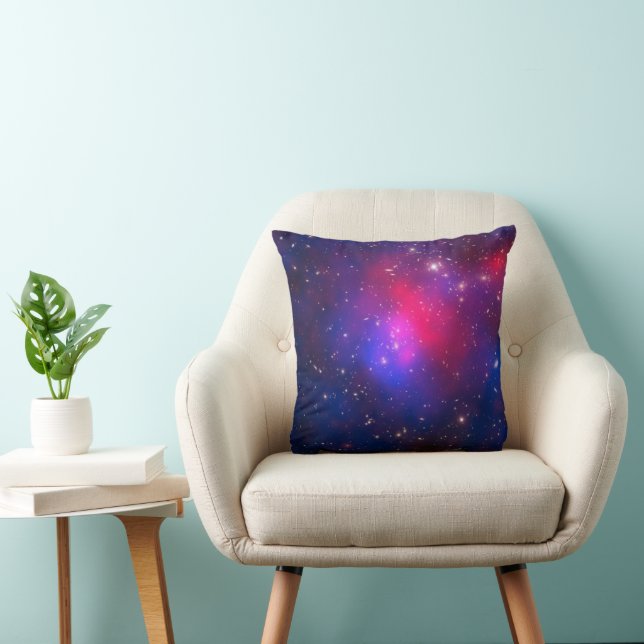 Abell 2744, Pandora's Cluster. Throw Pillow (Chair)