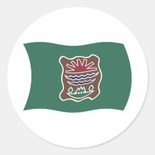 Abenaki Tribe Flag Sticker