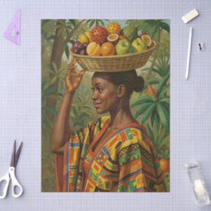 “Abeni”, Her Own Fruit – Black History Celebration Tissue Paper