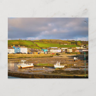 Aberaeron - Harbour - Spring Postcard