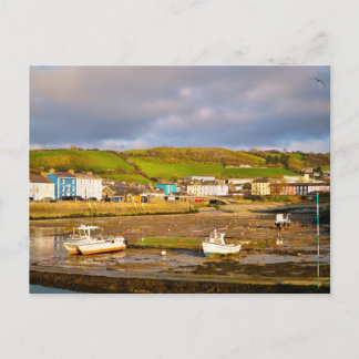 Aberaeron - Harbour - Spring Postcard
