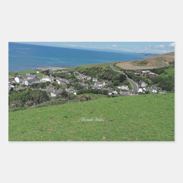 Aberath, village in Wales,  Sticker (Front)