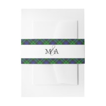 Abercrombie Blue Green Tartan Plaid Scottish