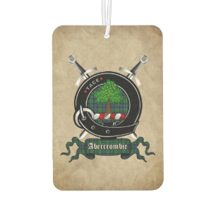 Abercrombie Clan Badge Car Freshener