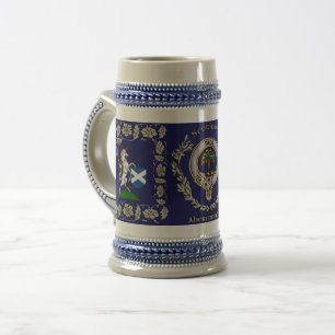 Abercrombie Clan Unicorn Beer Stein
