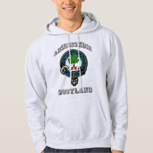Abercrombie Tartan Clan Badge Athletic Style Hoodie