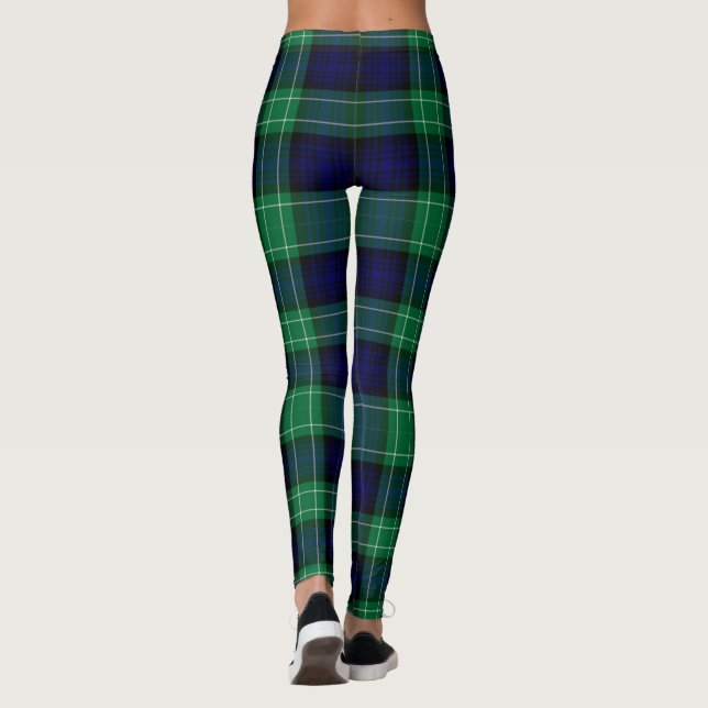 Abercrombie Tartan Leggings (Back)