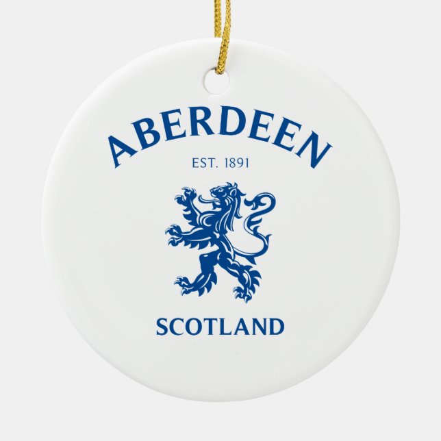 ABERDEEN CERAMIC ORNAMENT (Front)