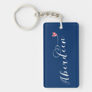 Aberdeen Flag Heart, Aberdonian Keychain