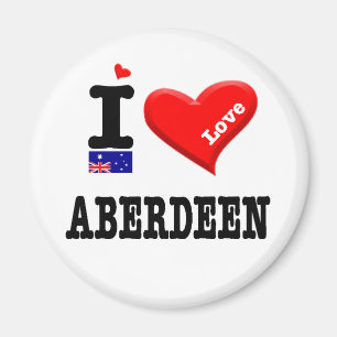 ABERDEEN - I Love Magnet