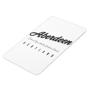 Aberdeen "Silver City with the Golden Sands" Magnet