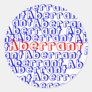 Aberrant sticker