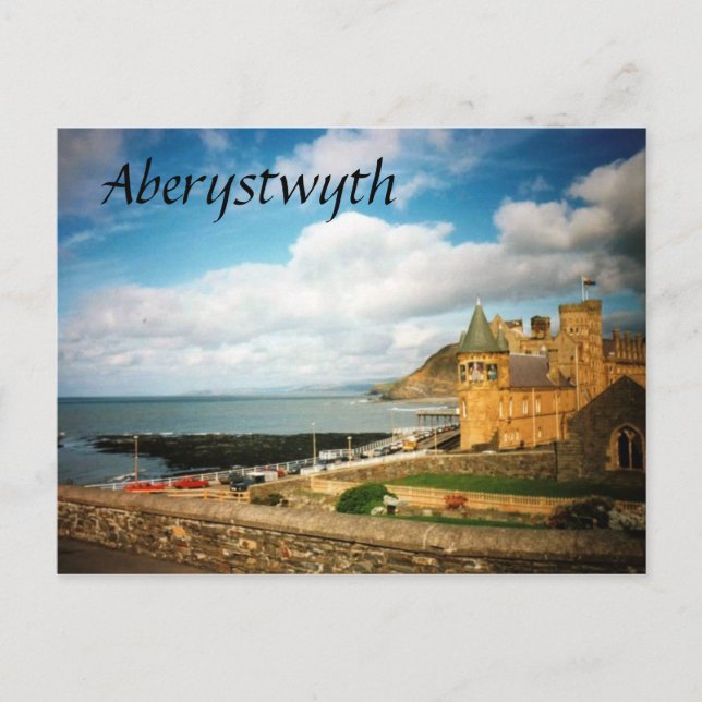 Aberystwyth Old College Postcard (Front)