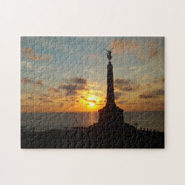 Aberystwyth Sunset Jigsaw Puzzle (Horizontal)