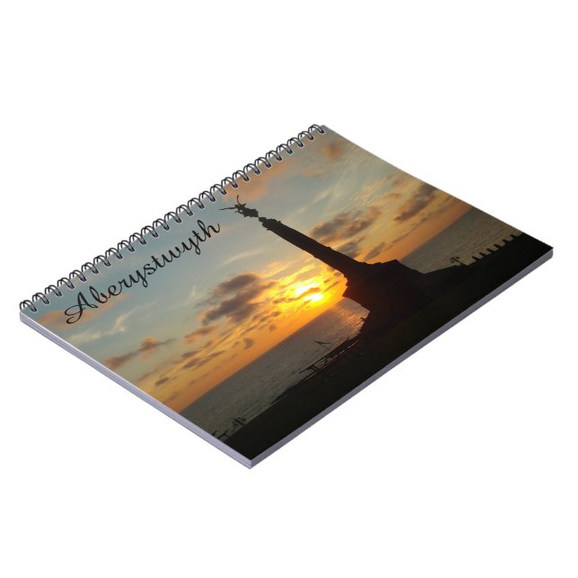Aberystwyth Sunset Notebook (Left Side)