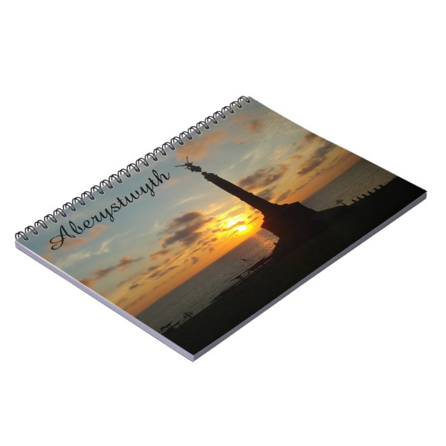 Aberystwyth Sunset Notebook (Left Side)