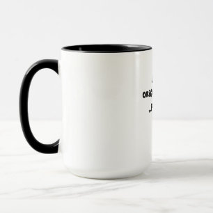 Abgezapft und originalverkorkt - Loriot Wein Mug