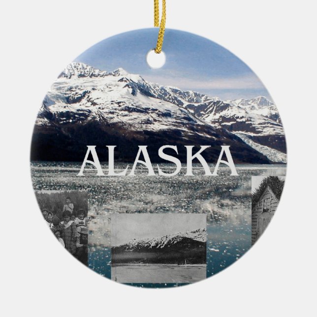 ABH Alaska Ceramic Ornament (Front)