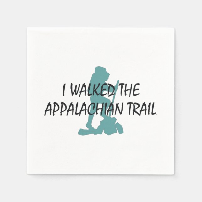 ABH Appalachian Trail Hiker Napkin (Front)