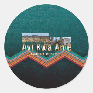 ABH Avi Kwa Ame NM Classic Round Sticker