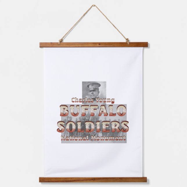 ABH Buffalo Soldiers Hanging Tapestry (Front)