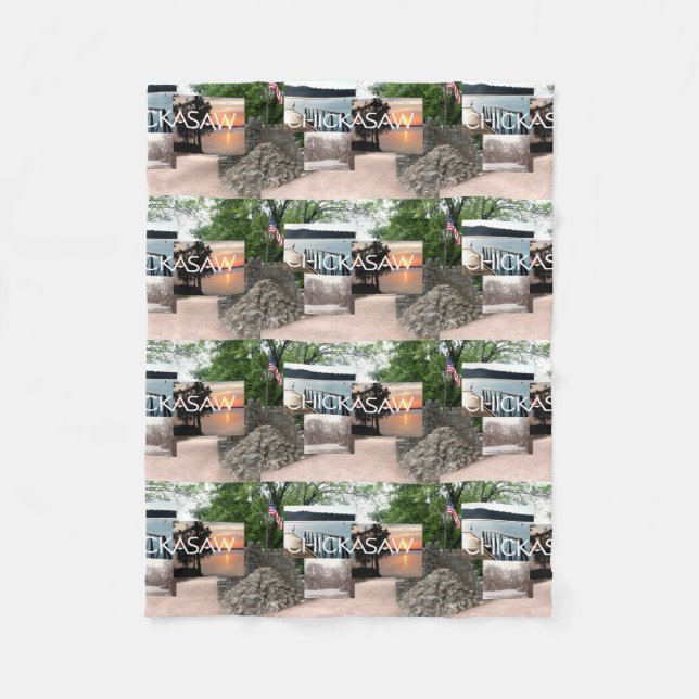 ABH Chickasaw Fleece Blanket (Front)