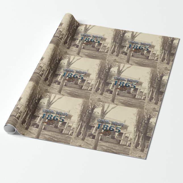 ABH Civil War 1865 Wrapping Paper (Unrolled)