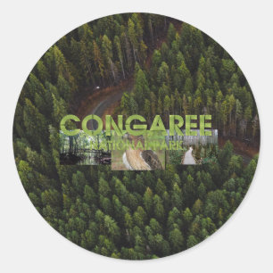 ABH Congaree NP Classic Round Sticker