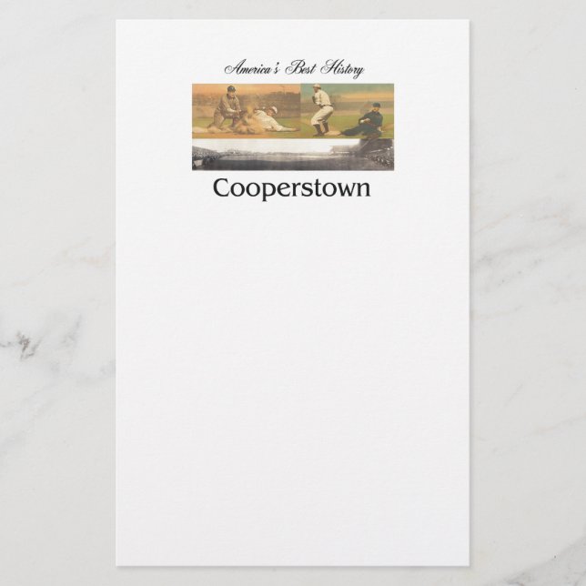 ABH Cooperstown Stationery (Front)