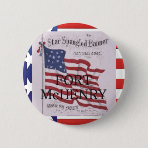 ABH Fort McHenry 2 Inch Round Button