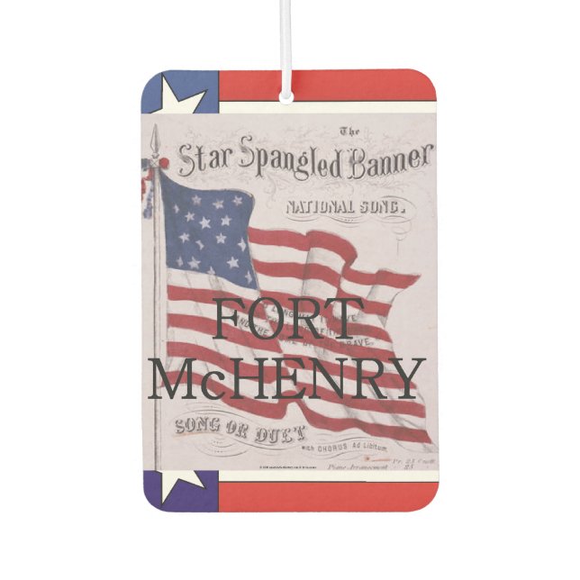 ABH Fort McHenry Air Freshener (Front)
