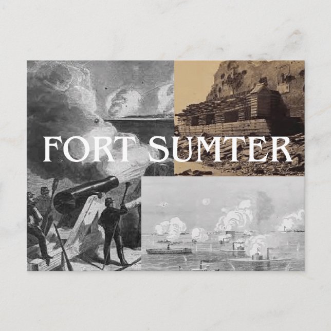 ABH Fort Sumter Postcard (Front)
